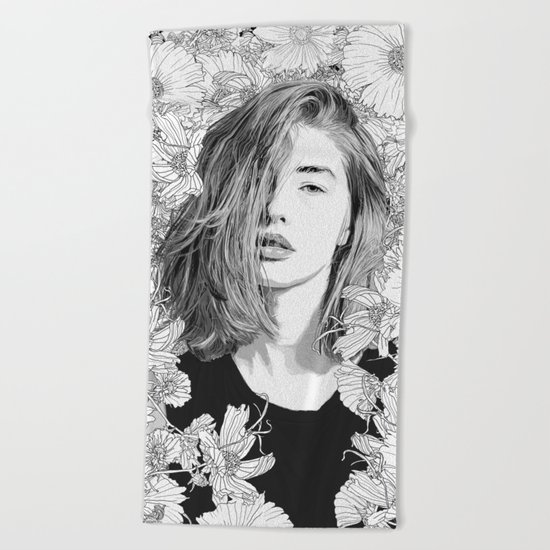 Garden Lounge Beach Towel