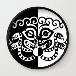 The Gorgon's Eye Wall Clock