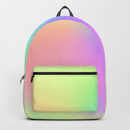 Pretty Soft Pastel Gradient Design Backpack