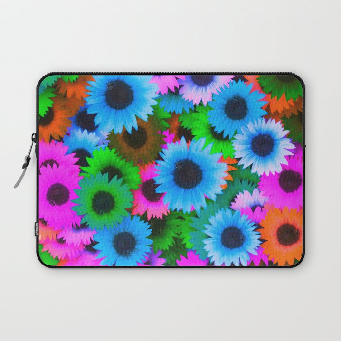 Pop Art Sunflowers 2 Laptop Sleeve