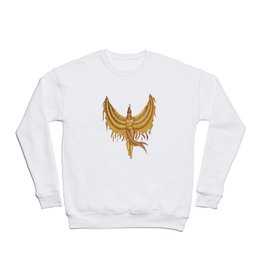 Isis, Goddess Egypt with wings of the legendary bird Phoenix Crewneck Sweatshirt