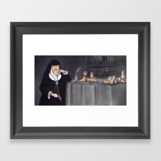 Juana de Asbaje Framed Art Print