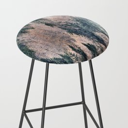 Colourful Scottish Highlands Pine Forest in I Art and Afterglow Bar Stool