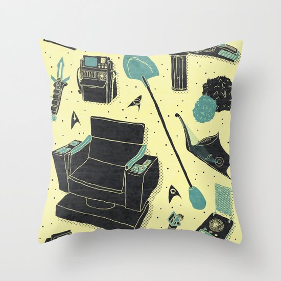 Artifacts: Star Trek Throw Pillow