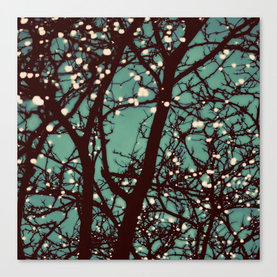 Night Lights Canvas Print