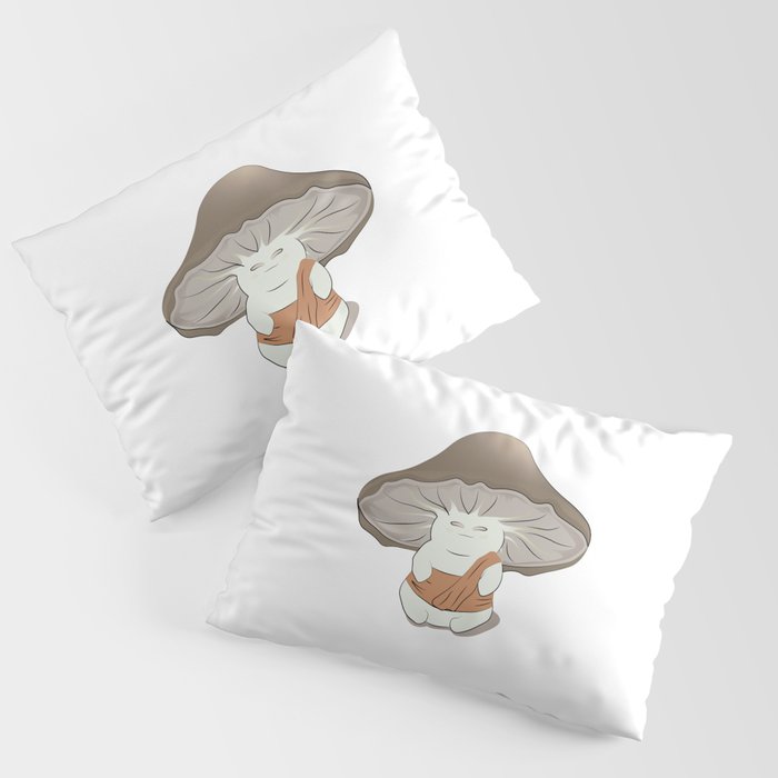 Zen Mushroom Pillow Sham