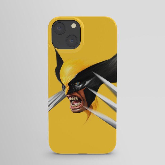 BLACK AND YELLOW iPhone Case
