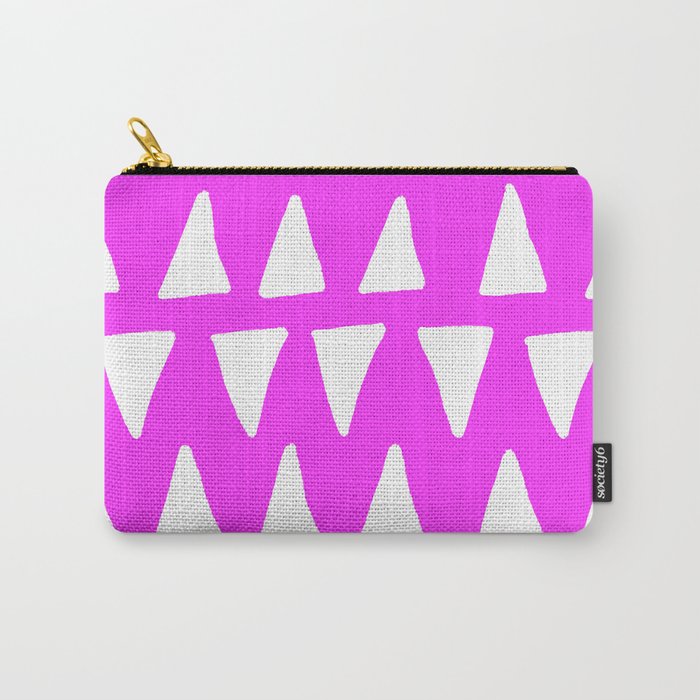 Fuchsia Frolic Carry-All Pouch