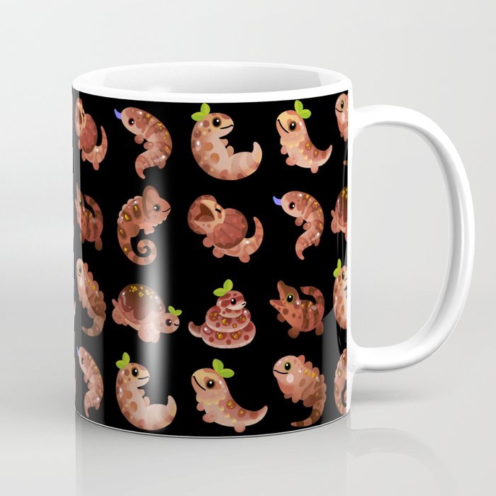 Chocolate Reptiles - dark Coffee Mug