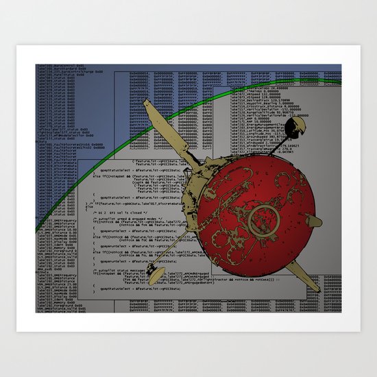 Situational Drag Art Print