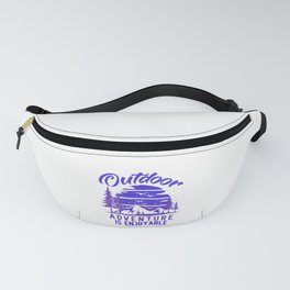 Outdoor Adventure Is Enjoyable Vintage pb Fanny Pack | Campexpert, Mountains, Nature, Outdooradventure, Underthestars, Hiking, Campers, Lovescamping, Happycamper, Vintage 