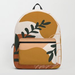 Leaves And Random Shapes Backpack
