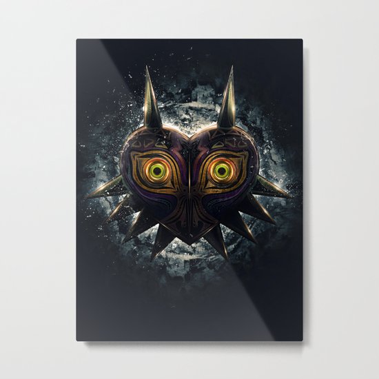 Epic Pure Evil of Majora's Mask Metal Print