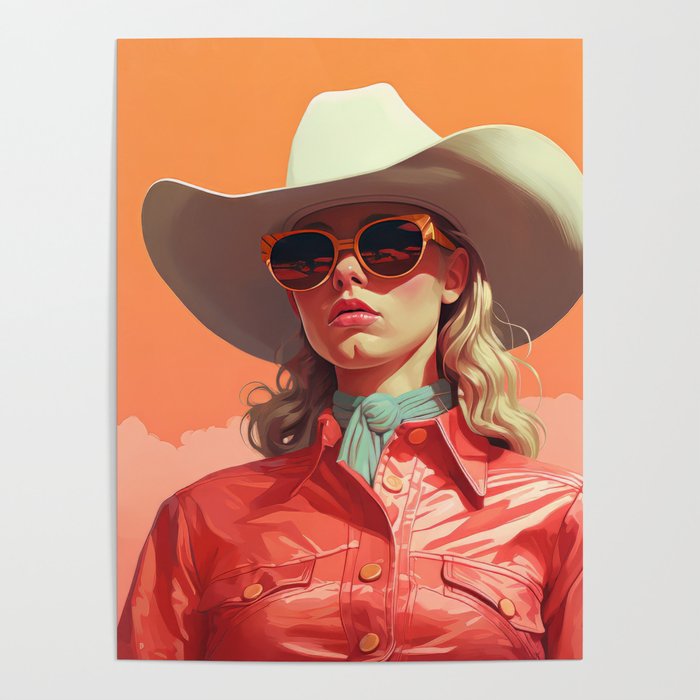 Whimsical Rodeo Poster