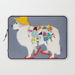 Great Pyrenees Dog buoys buoy nautical beach house ocean  Laptop Sleeve