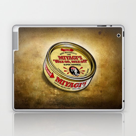 Miyagi's Super Wax Laptop & iPad Skin