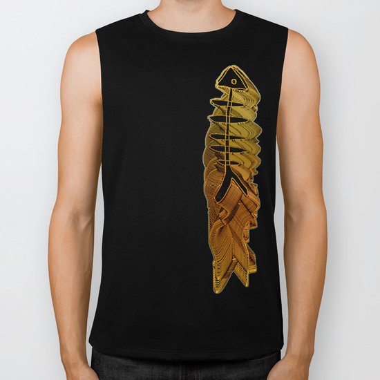 Atlante / ORANGE in BLUE Biker Tank