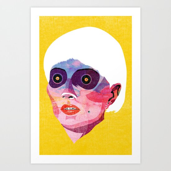 head_121213 Art Print