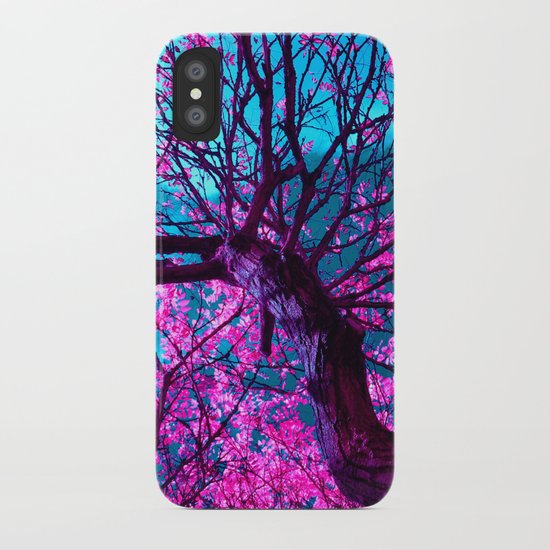 purple tree XII iPhone Case