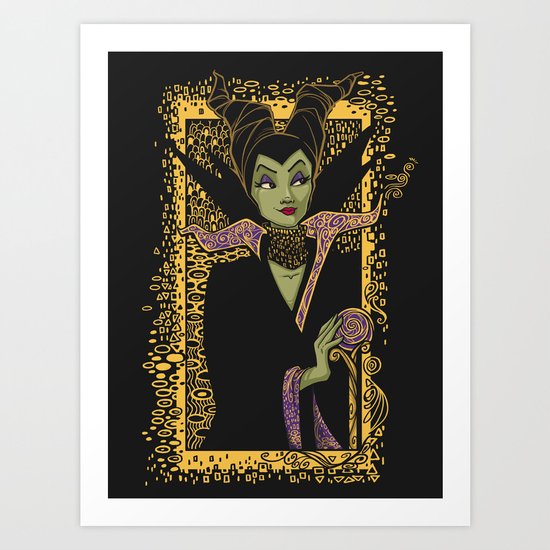 The Dark Faerie Art Print