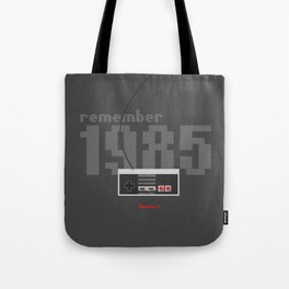 Remember 1985 Tote Bag