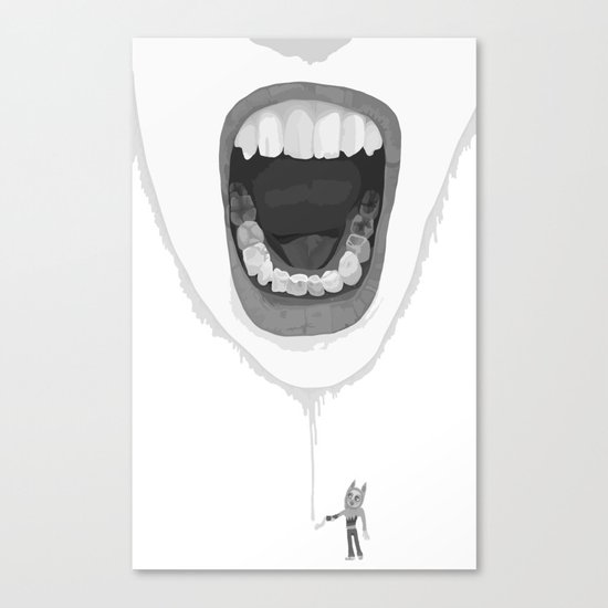 rargh! Canvas Print
