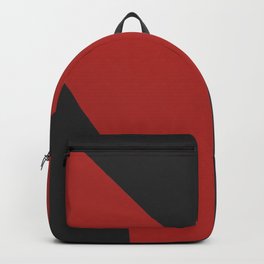 Minimalist geometric art in Y format for home decoration. Backpack