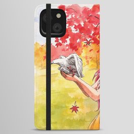 A letter to my Love Wedding Peach iPhone Wallet Case