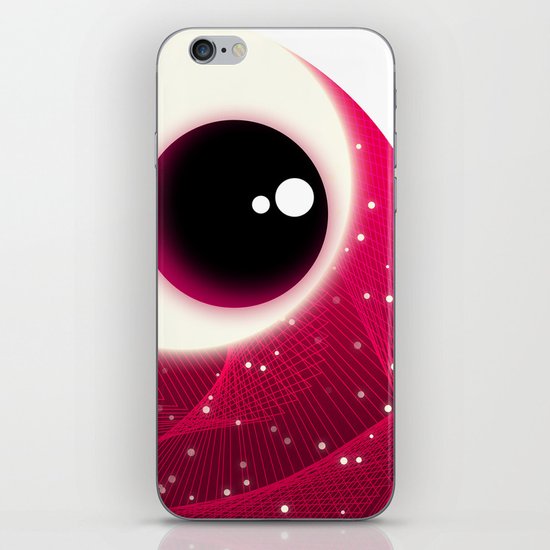 Red Dot Eye iPhone & iPod Skin