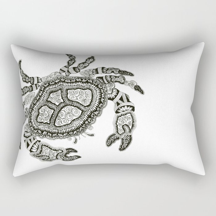 Crabby Rectangular Pillow