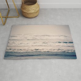 A Gray Day Rug | Color, Surf, Gray, Nature, Beach, Waves, Rdelean, Photo, Ocean, Stormy 