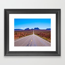 That Endless Road Framed Art Print