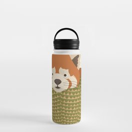 Whimsical Red Panda Water Bottle