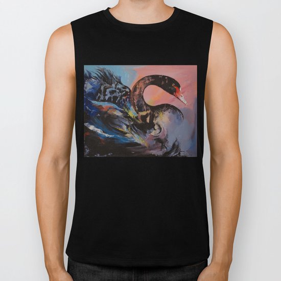 Black Swan Biker Tank