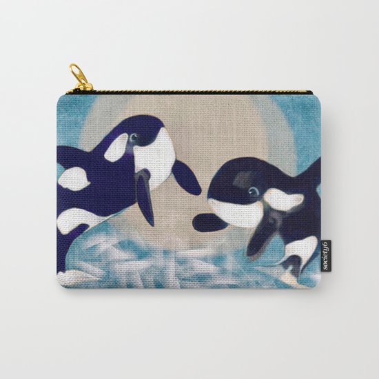 Whale dance Carry-All Pouch