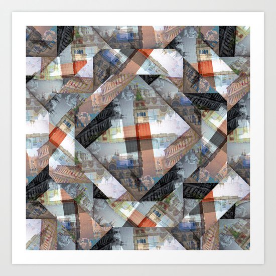 Wednesday 27 March 2013: imagined and solidified, seemingly apt, intemporal Art Print