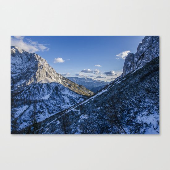 Cold Mountains Canvas Print