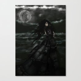 Lilith Moon Canvas Print
