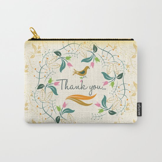 Thank you Carry-All Pouch