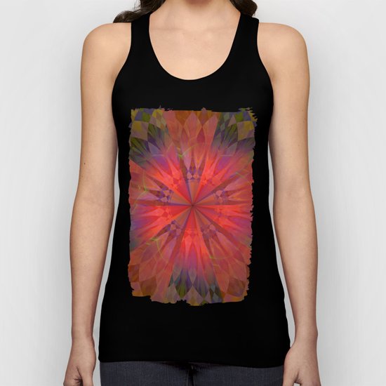 Light burst Unisex Tank Top