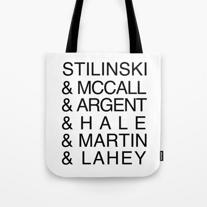 Teen Wolf Last Names Tote Bag By Danlebrun Society6