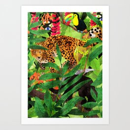 jaguar2 Art Print