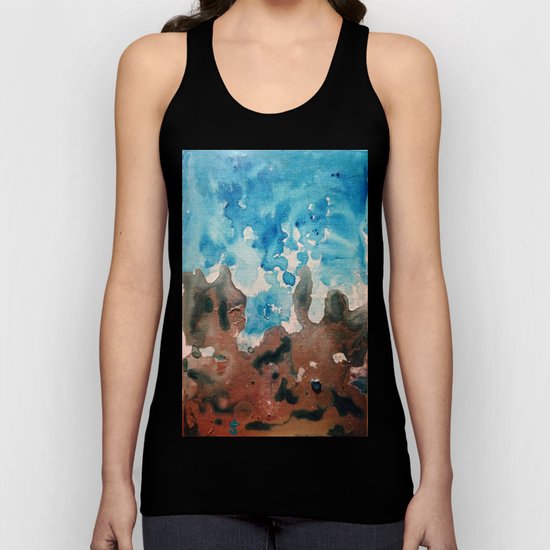 Water and Sand is Where I Want to Be Unisex Tank Top