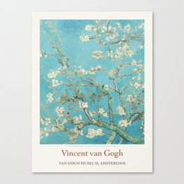 Vincent Van Gogh Almond Blossom 1890 Art Exhibition Print Canvas Print