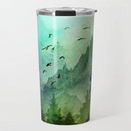 Mountain Morning Travel Mug