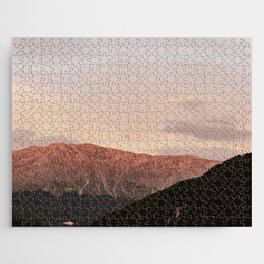 Pink Sunset | Nature and Landscape Photography Jigsaw Puzzle