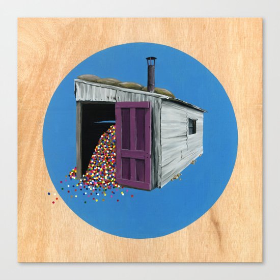 Sheds & Shacks | No:2 Canvas Print
