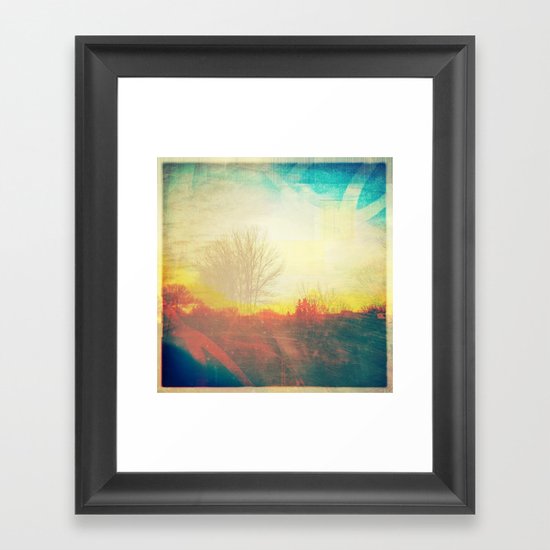 Friday Morning Sunrise Framed Art Print