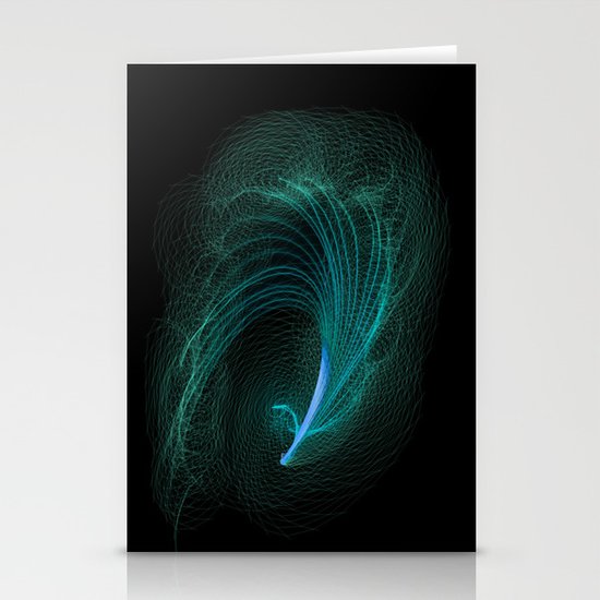 Designer feather Stationery Cards