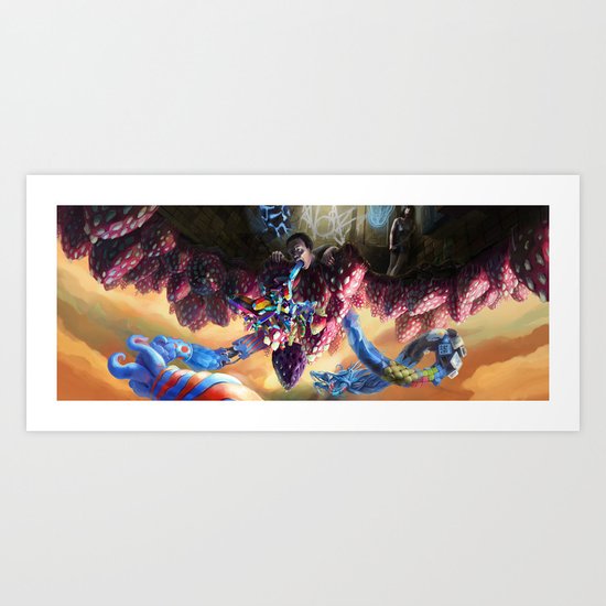 Mushberry Hill Art Print